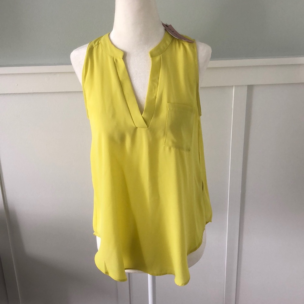 Philosophy yellow tank (S)- never worn